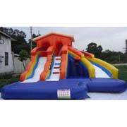 commercial inflatable water slides